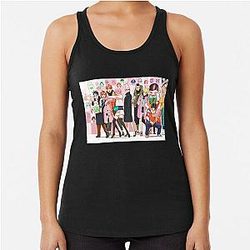Dandadan Assembly Racerback Tank Top