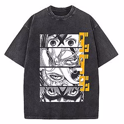 Dandadan T-shirt – Retro Manga Panel Collage