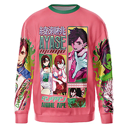 Dandadan Ayase Momo Streetwear Sweatshirt