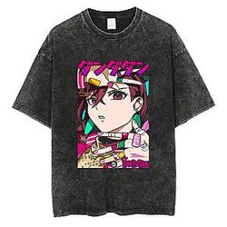 Turbo Granny Neon Art PTTT1304 Washed  Dandadan T-Shirts