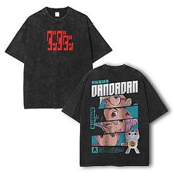 Manga Panel Aesthetic PTTT1304 Washed  Dandadan T-Shirts