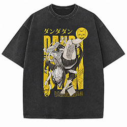 Oversized Anime Cotton NTMD2408 Dandadan T-Shirts