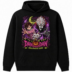 Dan Da Dan Haunted Spirits Halloween 2026 NTMD2408 Dandadan Hoodies