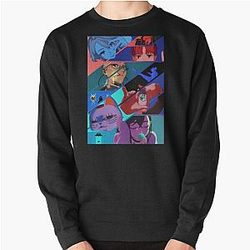 Dandadan 애니메이션 캐릭터 Pullover 스웨터