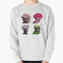 STRONGEST CHARACTERS IN DANDADAN Pullover Sweatshirt