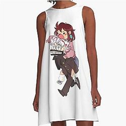 Dandadan cuter couple  A-Line Dress