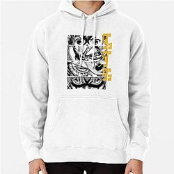 Dandadan Anime Eyes w Yellow Kanji T-Shirt Pullover Hoodie