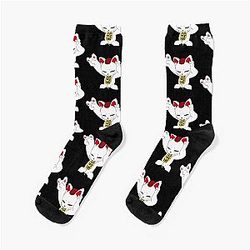 Maneki Neko Dandadan Turbo Granny Listening to Music Ver.2 Socks