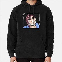 Momo Ayase in Japanese - Dandadan Pullover Hoodie