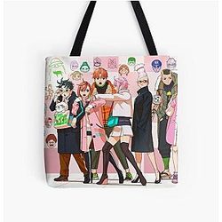 Dandadan Assembly All Over Print Tote Bag