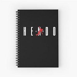 Dan Henderson Air Spiral Notebook