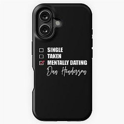 Mentally Dating Dan Henderson iPhone Case