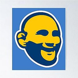 Dan Henderson Blue Poster