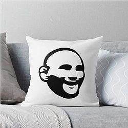 Dan Henderson Black Throw Pillow