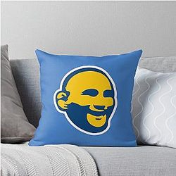 Dan Henderson Blue Throw Pillow