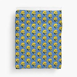 Dan Henderson Blue Duvet Cover