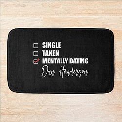 Mentally Dating Dan Henderson Bath Mat