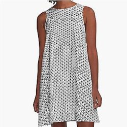 Dan Henderson Black A-Line Dress