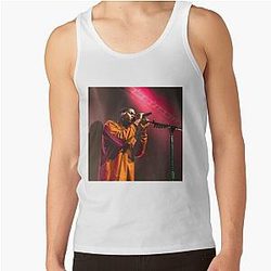 Daniel Caesar Concert Singing Aesthetic Print Tank Top