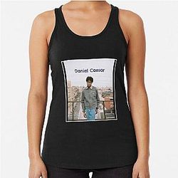 Daniel Caesar   tuj Racerback Tank Top