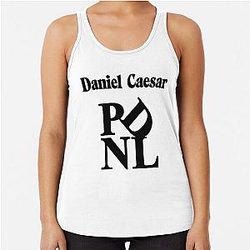 daniel caesar merch PDNL Racerback Tank Top