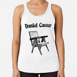 daniel caesar merch PDNL CHAIR Racerback Tank Top