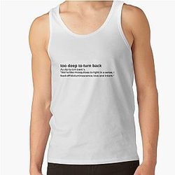 Too Deep To Turn Back by Daniel Caesar Tank Top