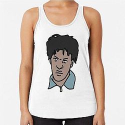 Daniel Caesar (9) Racerback Tank Top