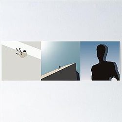 daniel caesar minimal album covers Poster