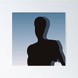 daniel caesar case study 01 minimal album cover Poster