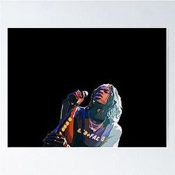 Daniel Caesar Microphone Poster