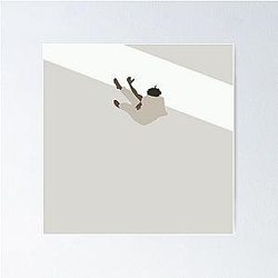 daniel caesar pilgrims paradise minimal album cover Poster