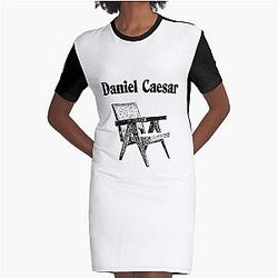 daniel caesar merch PDNL CHAIR Graphic T-Shirt Dress