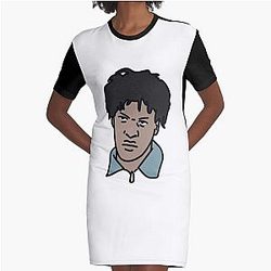 Daniel Caesar (9) Graphic T-Shirt Dress