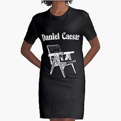 Daniel Caesar Merch PDNL Chair Classic  Graphic T-Shirt Dress
