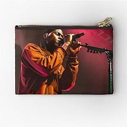 Daniel Caesar Concert Singing Aesthetic Print Zipper Pouch