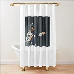 Daniel Caesar Concert Print Shower Curtain