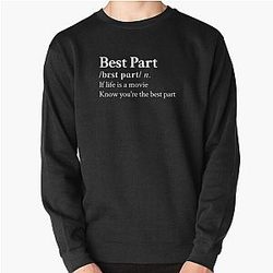 Daniel Caesar Aesthetic Motivational R&B Quote Lyrics Black Pullover Sweatshirt