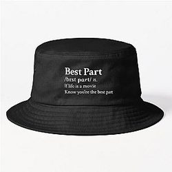 Daniel Caesar Aesthetic Motivational R&B Quote Lyrics Black Bucket Hat