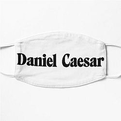 daniel caesar merch logo Flat Mask