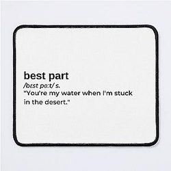 Best Part by Daniel Caesar Mouse Pad