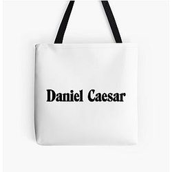daniel caesar merch logo All Over Print Tote Bag