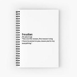 Freudian by Daniel Caesar Spiral Notebook