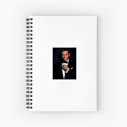 Daniel Craig is known for his rugged portrayal of Bond Daniel Craig Notebook