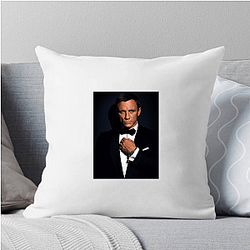 Daniel Craig is known for his rugged portrayal of Bond Daniel Craig Pillows Cover