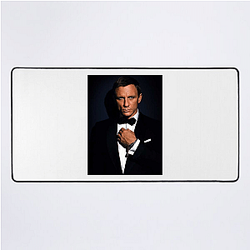 Daniel Craig is known for his rugged portrayal of Bond Daniel Craig Mouse Pads