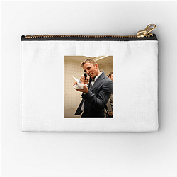 Daniel Craig is known for his role as James Bond Daniel Craig Zipper Pouches