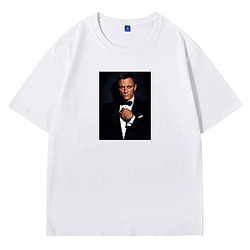 Daniel Craig is known for his rugged portrayal of Bond Daniel Craig T-Shirts