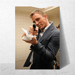 Daniel Craig is known for his role as James Bond Daniel Craig Posters