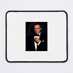 Daniel Craig is known for his rugged portrayal of Bond Daniel Craig Mouse Pads